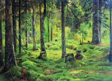イワン・イワノビッチ・シーシキン Painting - デッドウッド 1893 古典的な風景 イワン・イワノビッチ